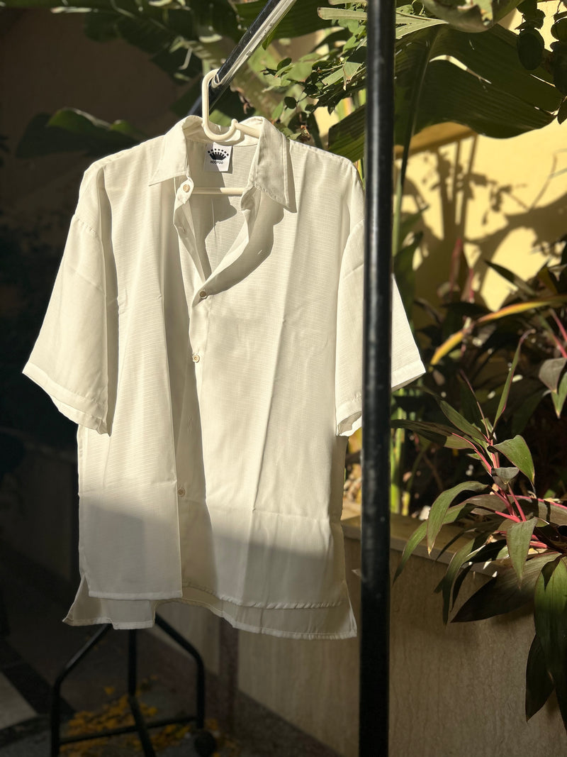 Linen-Patterned Shirt