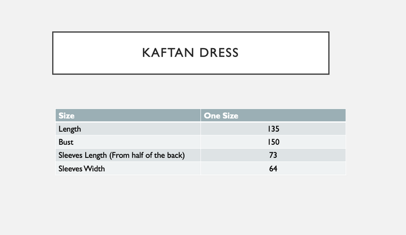 Ramadan Kaftan Dress