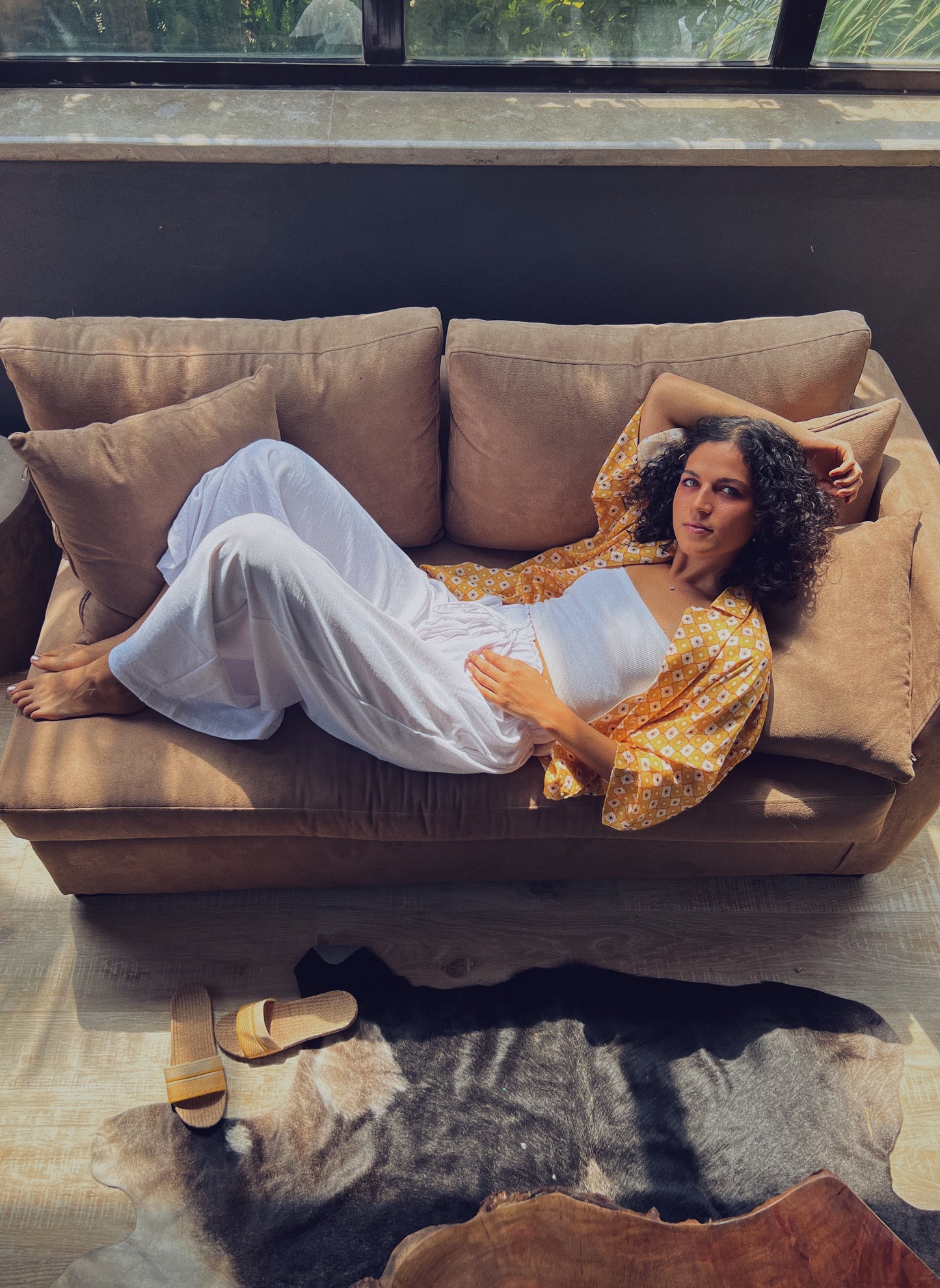 Summer of Silk pants set