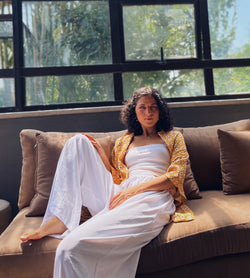 Summer of Silk pants set