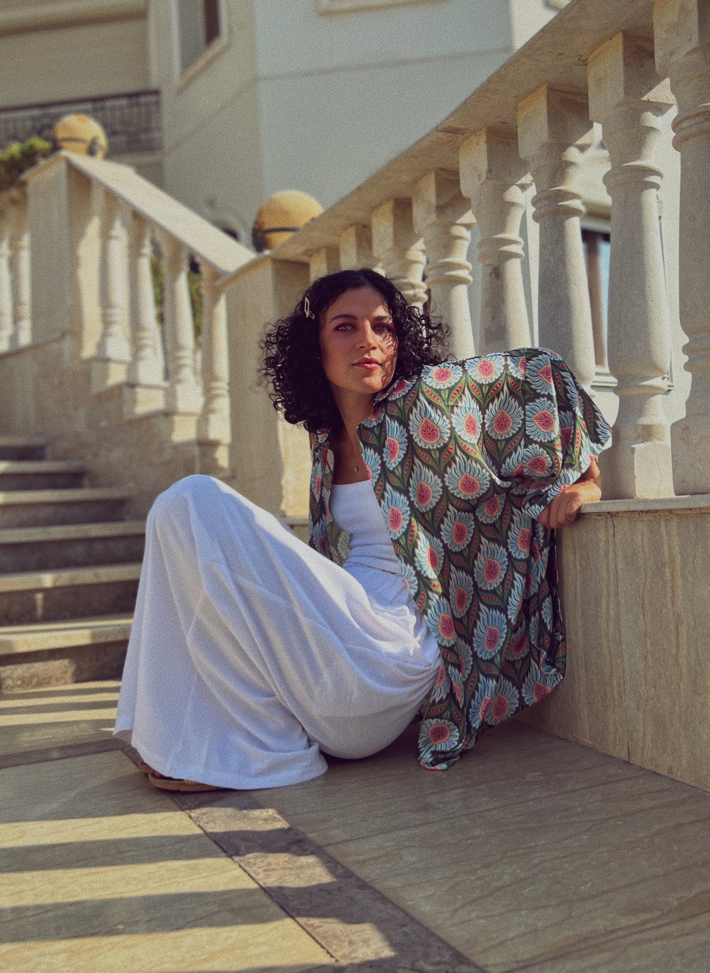 Summer of Silk pants set