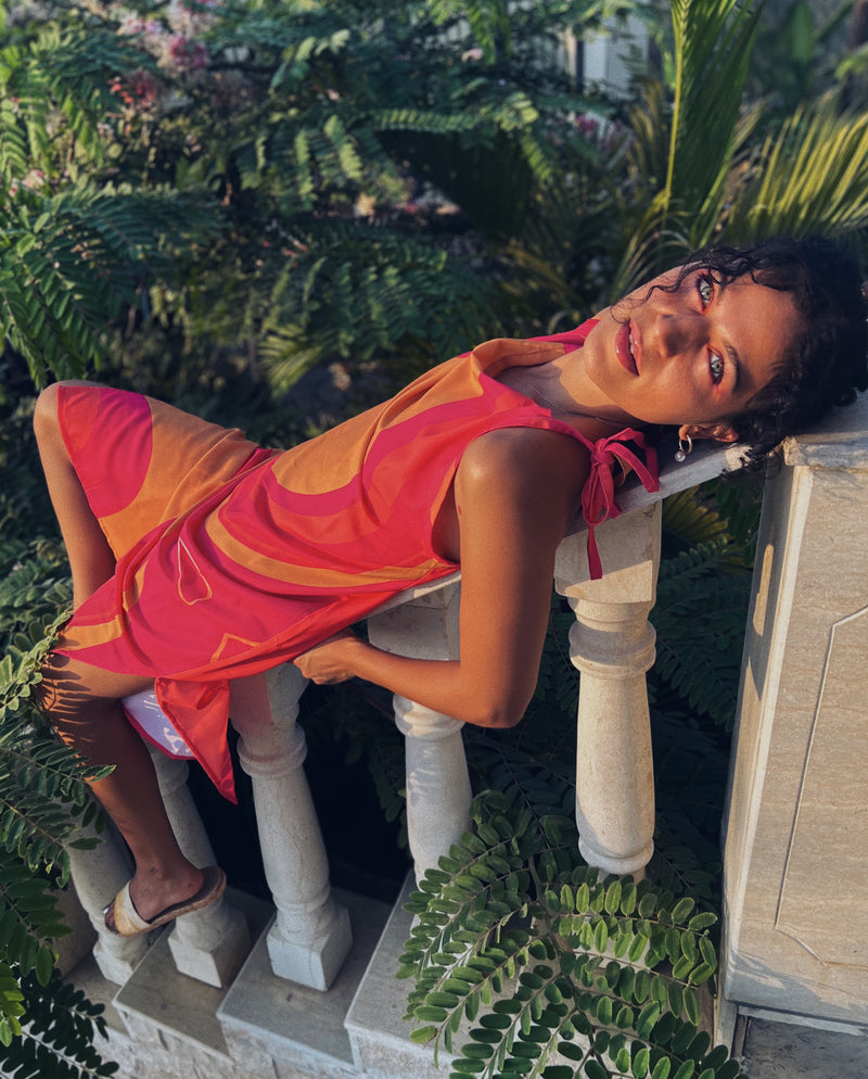 Trippy Ice Cream Summer Dress
